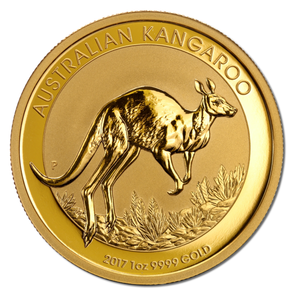 Zdjęcie przodu monety Australijski Kangur