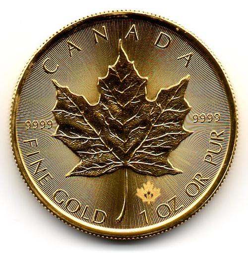 Miniaturka monetyKanadyjski Liść Klonowy